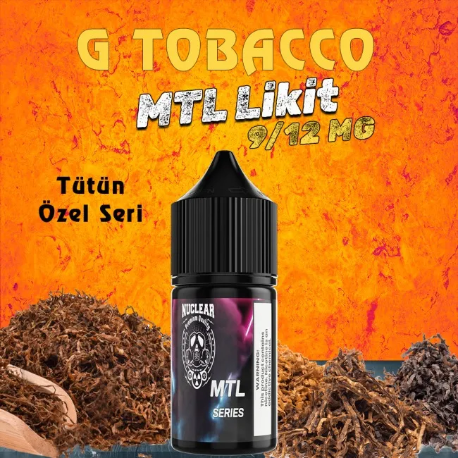 Nuclear - G Tobacco Mtl Likit 30 ML