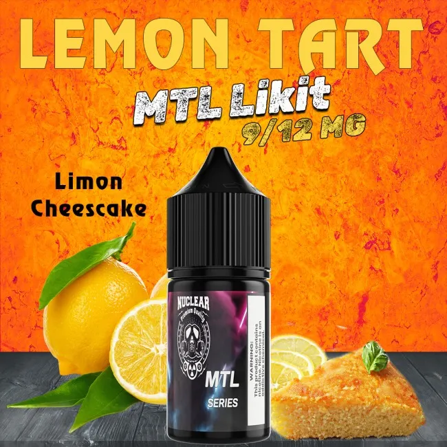 Nuclear - Lemon Tart Mtl Likit 30 ML