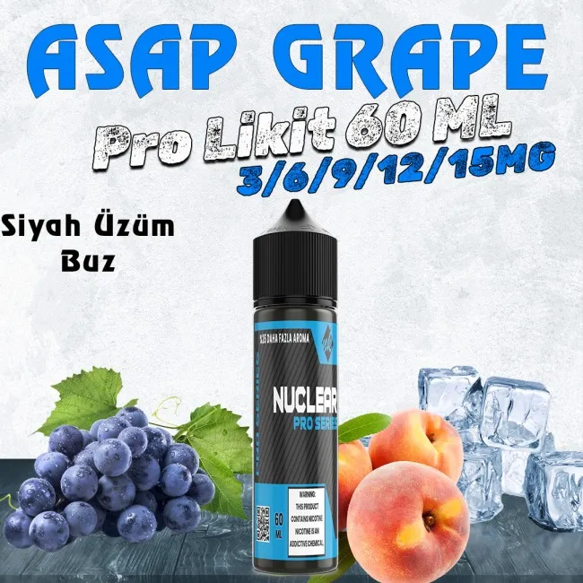Nuclear Pro - Asap Grape Likit 60 ML
