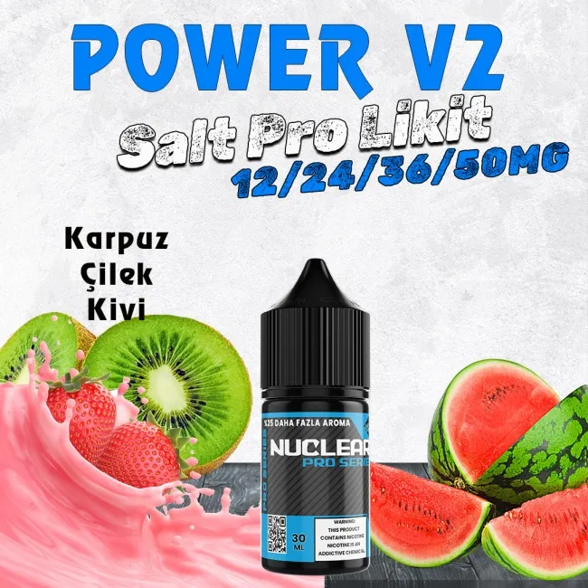 Nuclear Pro - Power V2 Salt Likit 30 ML