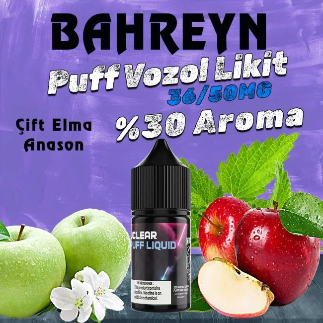 Nuclear - Bahreyn Puff Elf Bar Vozol Likit 30 ML