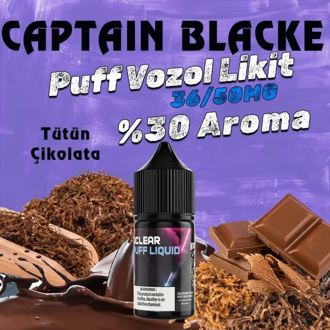 Nuclear - Captain Blacke Puff Elf Bar Vozol Likit 30 ML