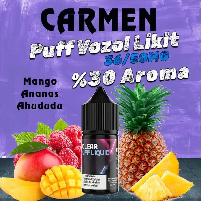 Nuclear - Carmen Puff Elf Bar Vozol Likit 30 ML