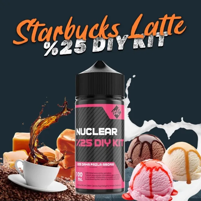 %25 Starbucks Latte Yüksek Aroma Dıy Kit