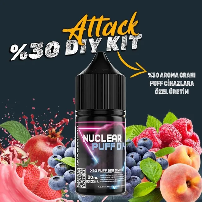 Puff - Bar Vozol Elf Bar Dıy Kit Aroma Attack