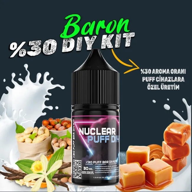 Puff - Bar Vozol Elf Bar Dıy Kit Aroma Baron