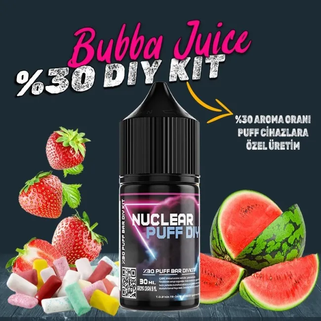 Puff - Bar Vozol Elf Bar Dıy Kit Aroma Bubba Juice