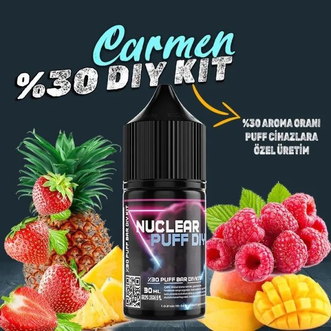 Puff - Bar Vozol Elf Bar Dıy Kit Aroma Carmen