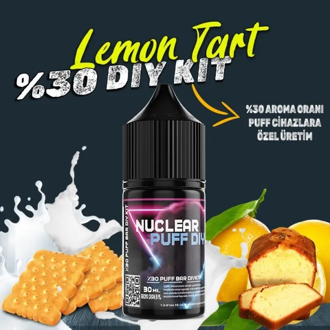 Puff - Bar Vozol Elf Bar Dıy Kit Aroma Lemon Tart
