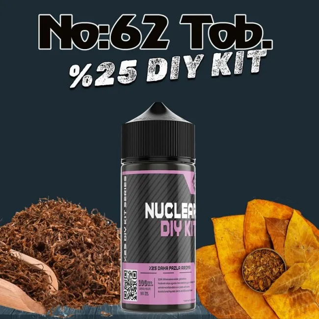 %25  No 62 Tob Yüksek Aroma Dıy-Kit Aroma
