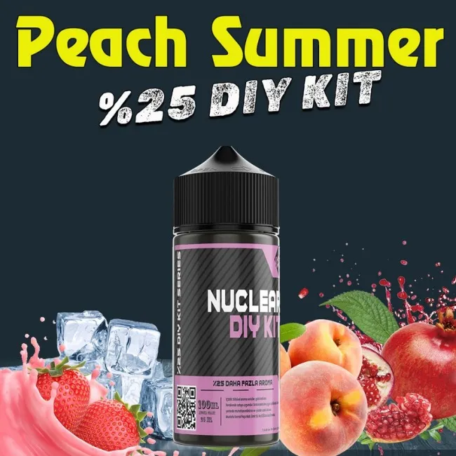 %25  Peach Summer Yüksek Aroma Dıy-Kit