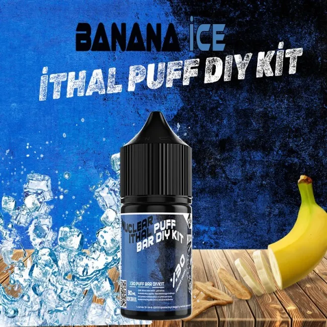 Puff - Bar Vozol Elf Bar Drifter Dıy Kit Aroma Banana İce