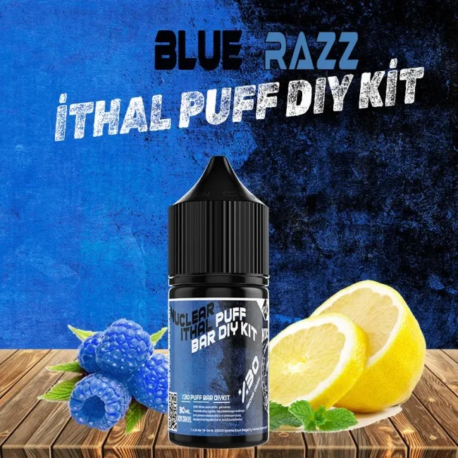 Puff - Bar Vozol Elf Bar Drifter Dıy Kit Aroma Blue Razz Lemonade