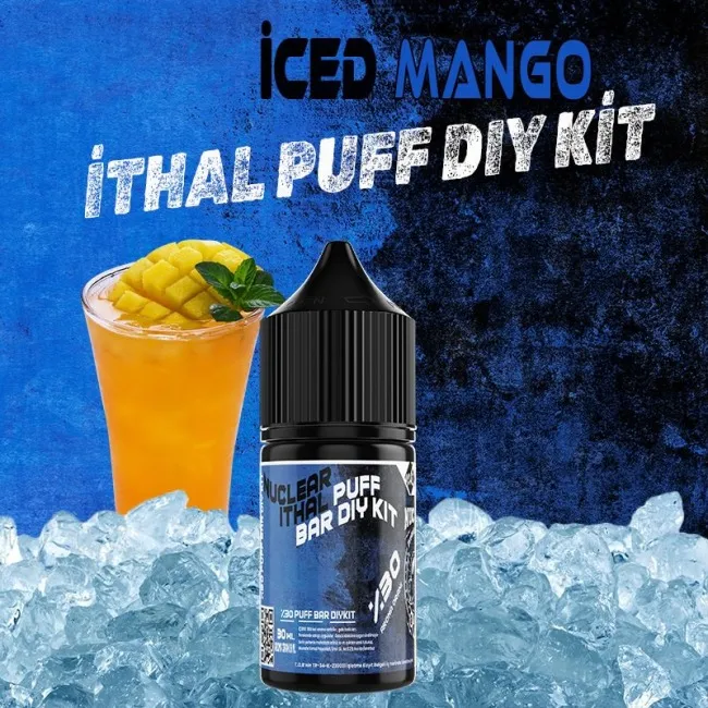 Puff - Bar Vozol Elf Bar Drifter Dıy Kit Aroma İced Mango