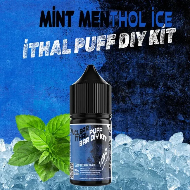 Puff - Bar Vozol Elf Bar Drifter Dıy Kit Aroma Mint Menthol İce