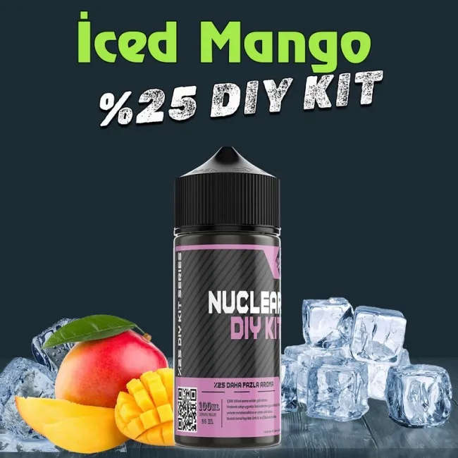 %25  İced Mango Yüksek Aroma Dıy-Kit