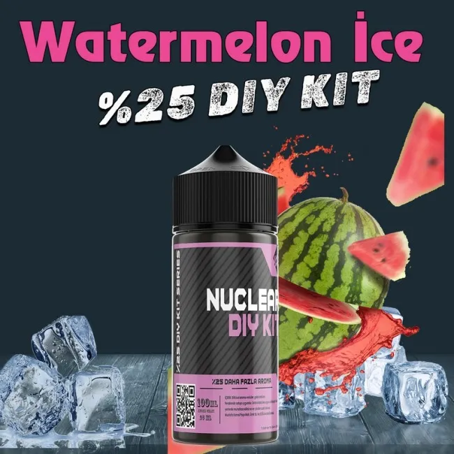 %25  Watermelon İce Yüksek Aroma Dıy-Kit