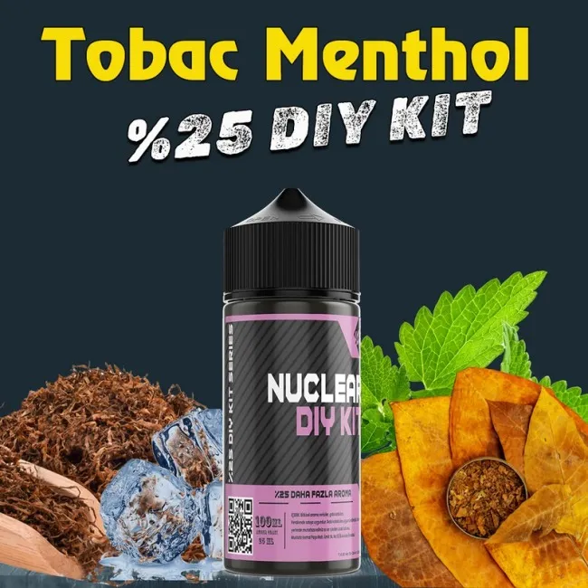%25 Tobac Menthol Yüksek Aroma Dıy-Kit
