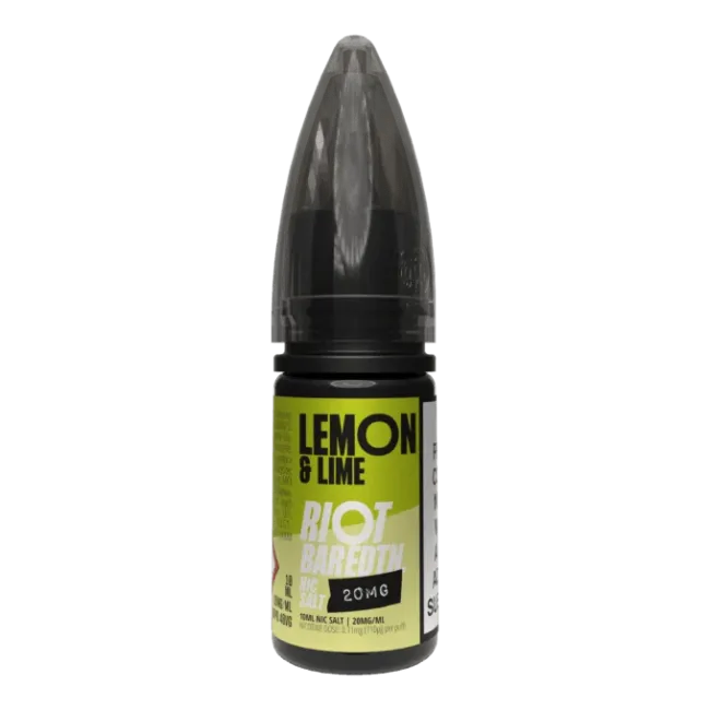 10ML | 20MG Salt Likit – Riot Bar Edtn Lemon Lime Puff Likit Orjinal Şişe