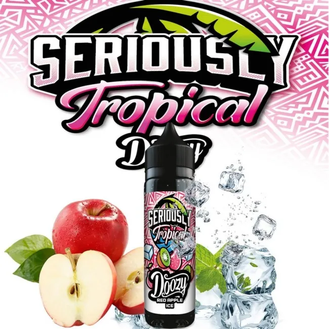 Doozy Salt - Red Apple İce Puff Elf Bar Vozol Puff Likit 30 ML