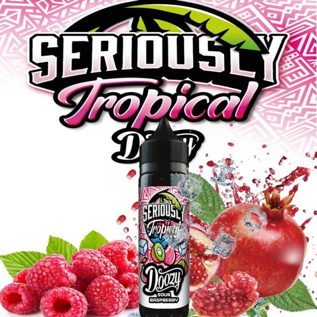 Doozy Salt - Sour Raspberry Puff Elf Bar Vozol Puff Likit 30 ML