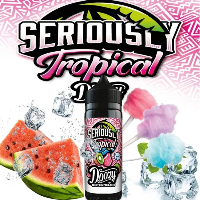 Doozy Salt - Watermelon Cotton Candy Puff Elf Bar Vozol Puff Likit 30 ML