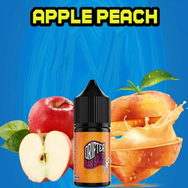 Drifter - Apple Peach Puff Elf Bar Vozol Puff Likit 30 ML