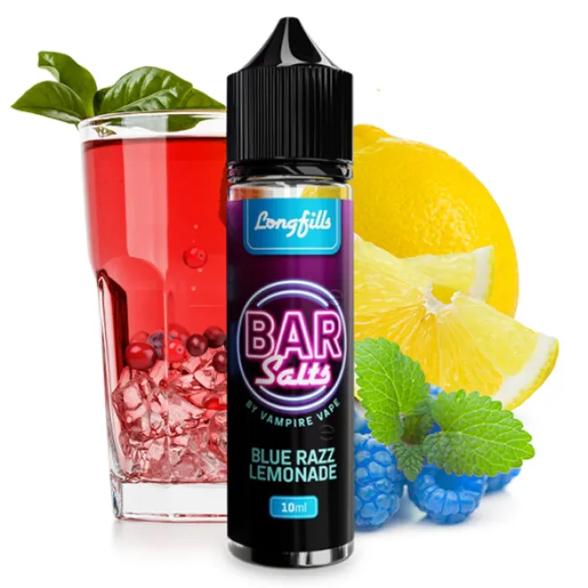 Vampire Vape Bar Salts - Blue Razz Lemonade Puff Elf Bar Vozol Puff Likit 30 ML