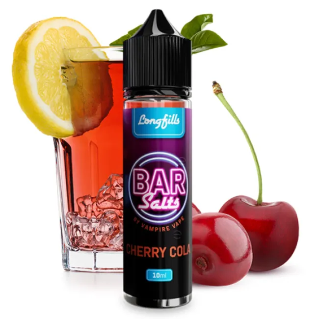 Vampire Vape Bar Salts - Cherry Cola Puff Elf Bar Vozol Puff Likit 30 ML