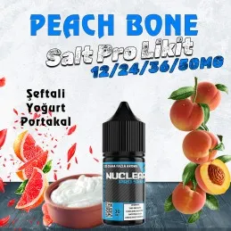 Nuclear Pro - Peach Bone Salt Likit 30 ML