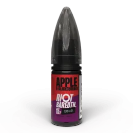 10ML | 20MG Salt Likit – Riot Bar Edtn Apple Blackcurrant Puff Likit Orjinal Şişe