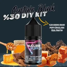 Puff - Bar Vozol Elf Bar Dıy Kit Aroma Captain Blacke