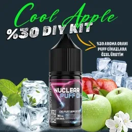 Puff - Bar Vozol Elf Bar Dıy Kit Aroma Cool Apple