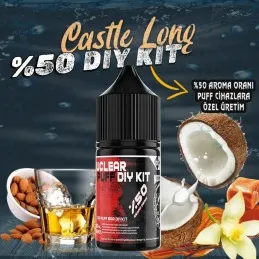 %50 Puff - Bar Vozol Elf Bar Dıy Kit Aroma Castle Long