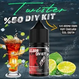 %50 Puff - Bar Vozol Elf Bar Dıy Kit Aroma Twister