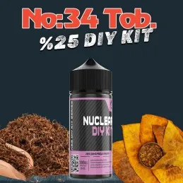 %25  No 34 Tob Yüksek Aroma Dıy-Kit Aroma