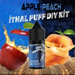 Puff - Bar Vozol Elf Bar Drifter Dıy Kit Aroma Apple Peach