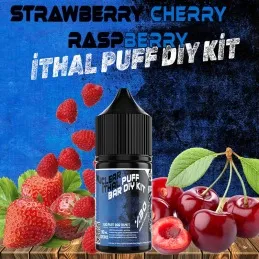 Puff - Bar Vozol Elf Bar Drifter Dıy Kit Aroma Strawberry Cherry Raspberry