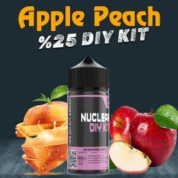 %25  Apple Peach Yüksek Aroma Dıy-Kit