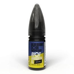 10ML | 20MG Salt Likit – Riot Bar Edtn Blueberry Sour Raspberry Puff Likit Orjinal Şişe