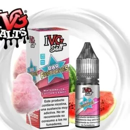 10ML | 35MG Salt Likit Watermelon Cotton Candy  – Puff Likit Orjinal Şişe