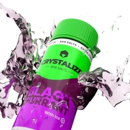 10ML | 35MG Salt Likit Drip Hacks Crystalize Bar Blackcurrant Ice  – Puff Likit Orjinal Şişe