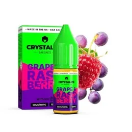 10ML | 35MG Salt Likit Drip Hacks Crystalize Bar Grape Raspberry  – Puff Likit Orjinal Şişe