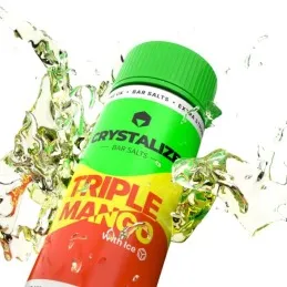 10ML | 35MG Salt Likit Drip Hacks Crystalize Bar Triple Mango – Puff Likit Orjinal Şişe